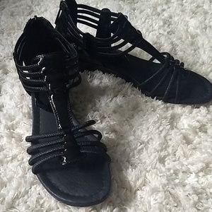 Donald J Pliner DEXI wedge sandal 9.5 M